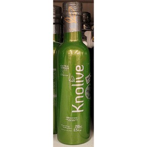 Knolive 널리브 유기농 엑스트라버진 올리브오일 250ml / 스페인