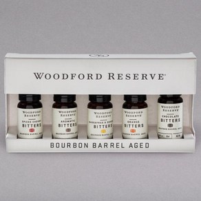 우드포드 리저브 파이브 팩 드램 세트 버번 배럴 숙성 비터 Woodfod Reseve Five-Pack Dam Set Boubon Bael Aged Bittes, 1개, 1g