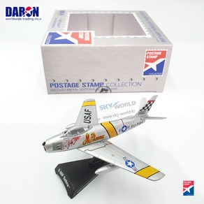 다론 전투기 비행기모형 F-86 세이버 모형 Sabre Mig Mad Marine 다이캐스트 1대110 Daron Postage Stamp PS5361-3 스카이월드