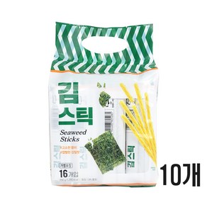 키즈웰 김스틱 과자 256g 10개 BOX 대용량