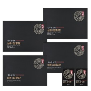 [쇼핑백 증정] 김소형원방 삼본 침향환 25% 홍삼, 187.5g, 4박스