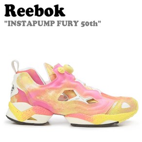 리복 퓨리 INSTAPUMP FURY 50주년 남성용 여성용 스니커즈 미드탑 Multi FZ5856 RESO2FR1UMU