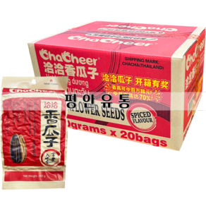 챠챠 오향 해바라기씨 260g 20개입 1box