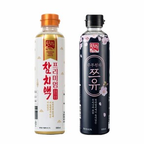 한라식품 프리미엄참치액500ml 1개 + 주부천하 쯔유500ml 1개, 500ml