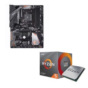 GIGABYTE B450 AORUS ELITE 메인보드+Ryzen 5 3600X CPU 번들