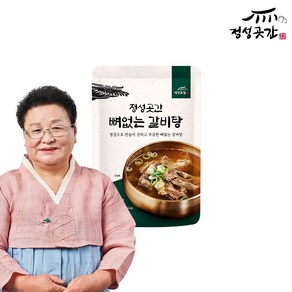 정성곳간 강순의 명인의 뼈 없는 갈비탕 800g 1팩