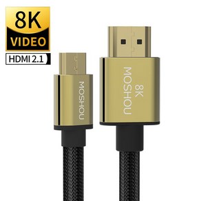 c타입 hdmi 미러링 케이블 MHL Moshou-8K 미니 HDMI 호환 HD 1080p 3D 고속 어댑터 카메라 모니터 프로젝터 노트북 tv용 금도금 플매트 카펫 러그, [01] Mini HDMI to HDMI, [06] 4m (13.12 ft), 1개