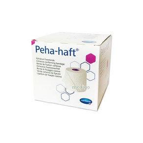 하트만 Peha-haft 페하하프트 라텍스프리 붕대 4cmX4m 1롤 자가접착탄력붕대, 1개