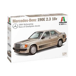 이타레리 프라모델자동차 [IT3624S] 1:24 MERCEDES BENZ 190E 2.3 16V, 1개