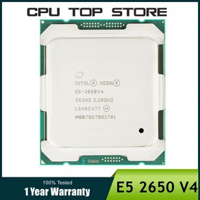 중고 인텔 제온 E5 2697 V4 CPU LGA 2011-3 프로세서 18 코어 2.30GHz 45MB L3 캐시 SR2JV, 한개옵션0