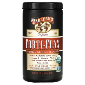 바린스 forti Flax 아마씨 가루 454g 16oz