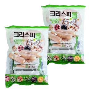 크리스피롤 15곡물+2견과, 2개, 180g