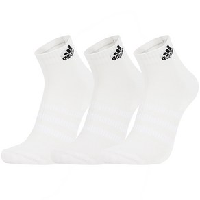 아디다스 Cushioned Spotswea Ankle Socks 3 Pais 헬스 운동 러닝 쿠션 스포츠 앵클 중목 양말