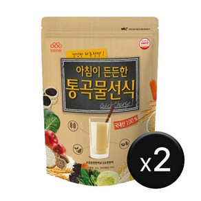 엄마사랑 아침이 든든한 통곡물 선식, 2개, 1.3kg