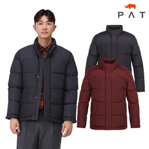 PAT PAT 피에이티 F/W 가을 겨울 남성 중기장 구스다운 패딩 점퍼 3종 1G72033