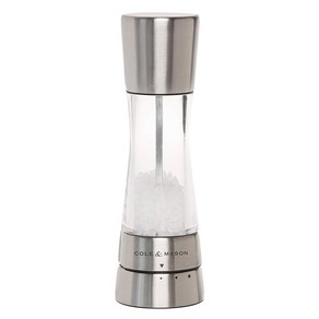 콜앤메이슨 COLE & MASON Derwent Salt Grinder Stainless Steel Mill 더웬트 소금 그라인더 스테인리스 밀 솔트밀, 1개