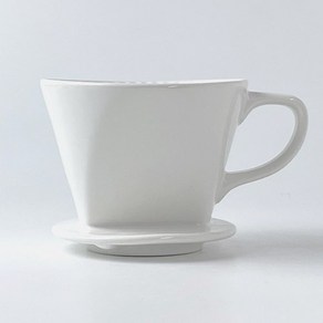 도자기 드리퍼 대 3~4인용, 1개, 500ml, pure ivory