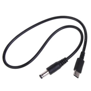 USB C 타입에서 5.5x2.5mm 9V 12V 20V PD 트리거 전원 케이블 컨버터 어댑터 라인 LCD 모니터 방송 라