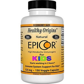 Healthy Oigins Epico 어린이용 125 mg 150캡슐, 1개, 150정