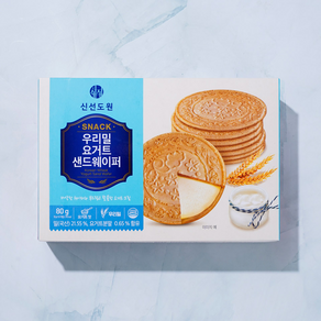 [메가마트]신선도원 우리밀 요거트 샌드웨이퍼 80g