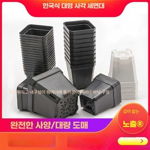 에브리싱 수경재배포트 포트 수경재배 트레이, 1개, 플라스틱 3730 육묘판 트레이 소