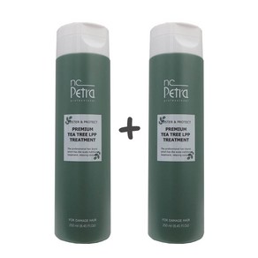 엔씨페트라 프리미엄 티트리 LPP 트리트먼트 250ml+250ml 손상모 두피모발관리, 2개, 250ml