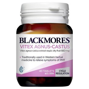 호주 직구 Blackmoes Vitex Angus-Castus 40 Tablets, 40정, 3개