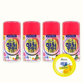 산도깨비 향기속으로 리필용 방향제 레몬향, 290ml, 4개