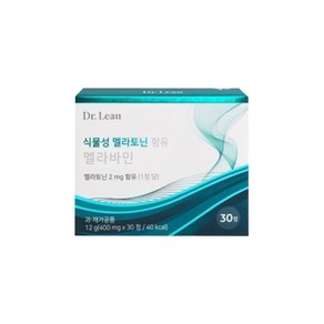 닥터린 식물성 멜라토닌 함유 멜라바인 400mg x 30정 -재고 보유 00개-, 1개