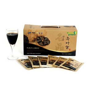 헬스프랜드 명품 흑마늘진액 100% 80ml 30포 1개월분, 1개