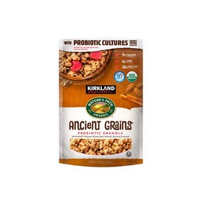 커클랜드 오가닉 에인션트 그레인 그래놀라 1kg / Kikland Oganic Ancient Gain Ganola, 1개