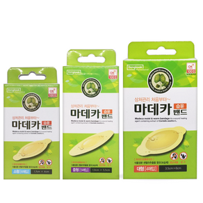 동국제약 마데카 습윤밴드 소형 6매 + 중형 5매 + 대형 4매, 1세트