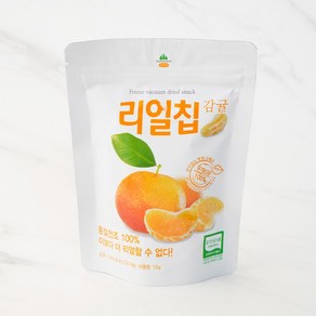 [메가마트]산마을 리얼칩 감귤 10g, 1개