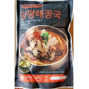 양평해장국(청우 800g)X5 업소용 간편조리 해장국 파우치, 800g, 5개