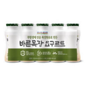 파스퇴르 바른목장요구르트100ml X 15입 2팩 총30개입 아이스포장무료, 15개, 100ml