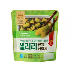 반듯한식 샐러리 한입장아찌 300g 파우치 풀무원 냉장