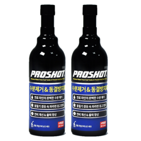 프로샷 자동차 연료 수분제거제 동결방지제 가솔린 디젤 공용 2개 세트 300ml, 1개