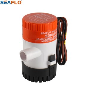 씨플로 빌지펌프 수중 펌프 12V 500GPH, SFBP1-G500-01 (500GPH), 1개