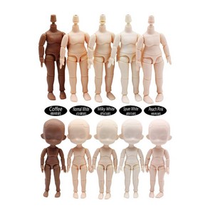 오비츠 OB11 구체관절 인형 구관 바디 BJD 1/12 스탠드 미니 DOD GSC 장난감 피규어 볼 10.5cm 액션 YMY DIY 포함, 26=dodheadnomal, 1개