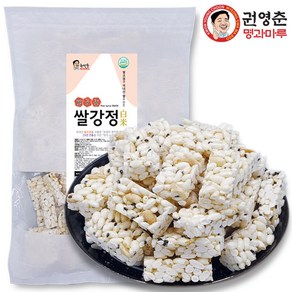 [미래웰푸드] 조청 쌀강정 400g 권영춘명과 수제강정 쌀강정 쌀과자 해썸마크, 1개