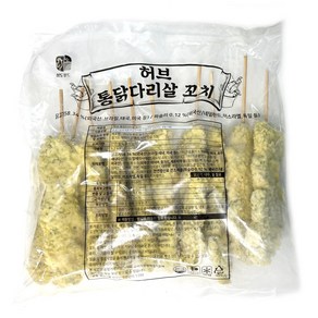 [431-3] 상도 허브 통닭다리살 꼬치 1.2kg, 1개