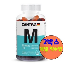 내츄럴플러스 잔티바 멀티비타민 구미 2.5g x 120구미 2박스, 120정