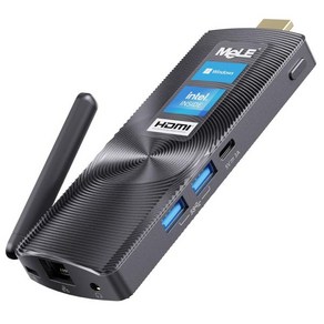 MeLE PCG02 미니 PC 스틱 팬리스 윈도우 11 홈 N4000 4GB 128GB 컴퓨터 HDMI 4K 2.4G/5G 와이파이 5 BT4.2 기가비트 이더넷 마이크로, J4125-8GB-256GB_PCG02