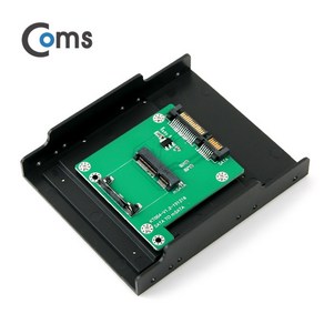Coms [KS968] Coms SATA 컨버터(mSATA to SATA) 26mm / 3.5 가이드 포함
