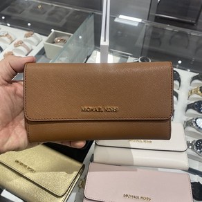 [해외미국직구]빠른 배송 마이클코어스 Michael Kors 젯 셋 트래블 트리폴드 장지갑 월렛 35S8GTVF7L호환