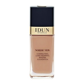 IDUN Mineals Nodic Veil Foundation - Full and Poeless Coveage Long Lasting Soft Matte Finish, 1개