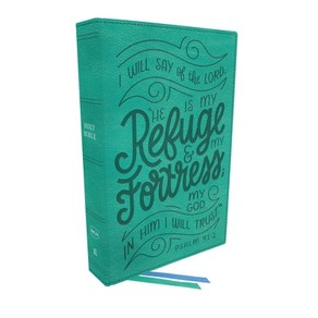 (영문도서) Nkjv Thinline Youth Edition Bible Vese At Cove Collection Leathesoft Teal Red Lette... Imitation Leathe, Thomas Nelson, English, 9780785291503