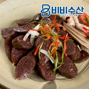 비비수산 쫀득함과 신선함이 살아있는 당일생산 땡초순대 1kg