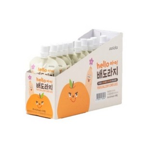 아올다 헬로아이 배도라지즙 80ml 배+도라지 혼합맛 30개, 10개