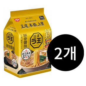 닛신 라왕 돈코츠 쇼유 라멘 3개입 300g, 2개